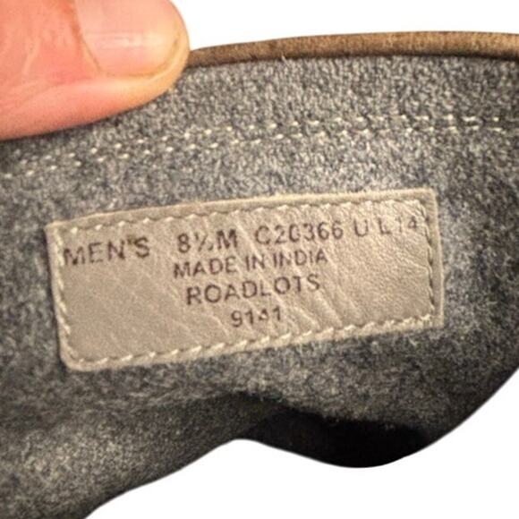 Cole Haan Men's Bryce Zip Ankle Boot Sz 8.5 Brown Leather Motorcycle Biker - Picture 9 of 10